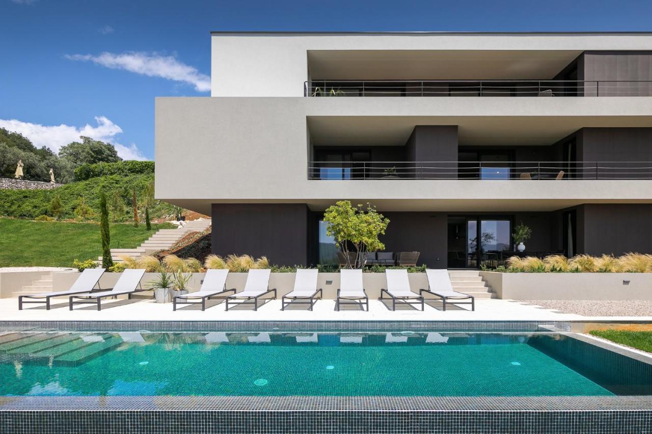 Oltremare Apartments With Pool Rabac Zewnętrze zdjęcie