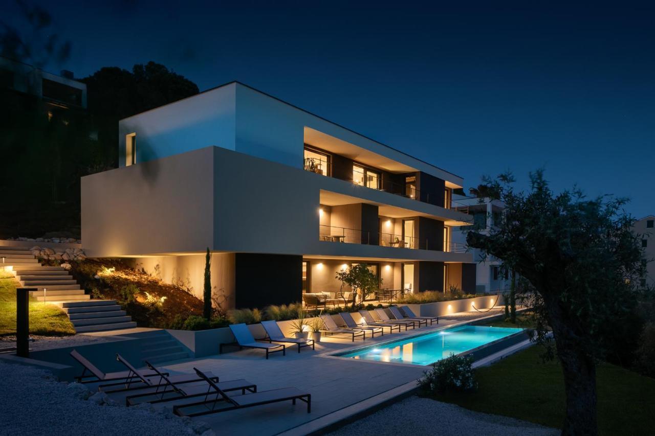 Oltremare Apartments With Pool Rabac Zewnętrze zdjęcie
