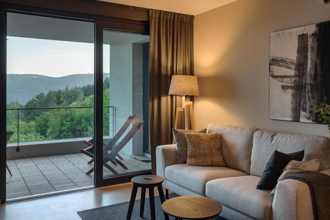 Oltremare Apartments With Pool Rabac Zewnętrze zdjęcie